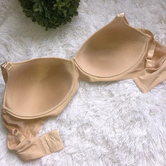 Bali Concealers Wirefree Cream Tan Bra Tagless Size 34C NWT - Picture 2 of 9